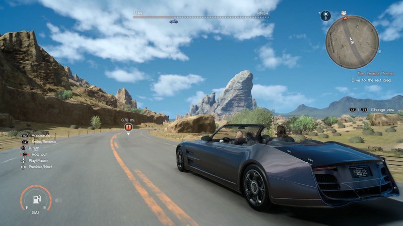 Screenshot: Final Fantasy XV